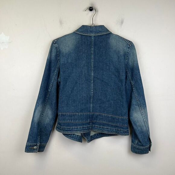 Ralph Lauren women's denim Native American Style jacket size medium - Picture 2 of 6